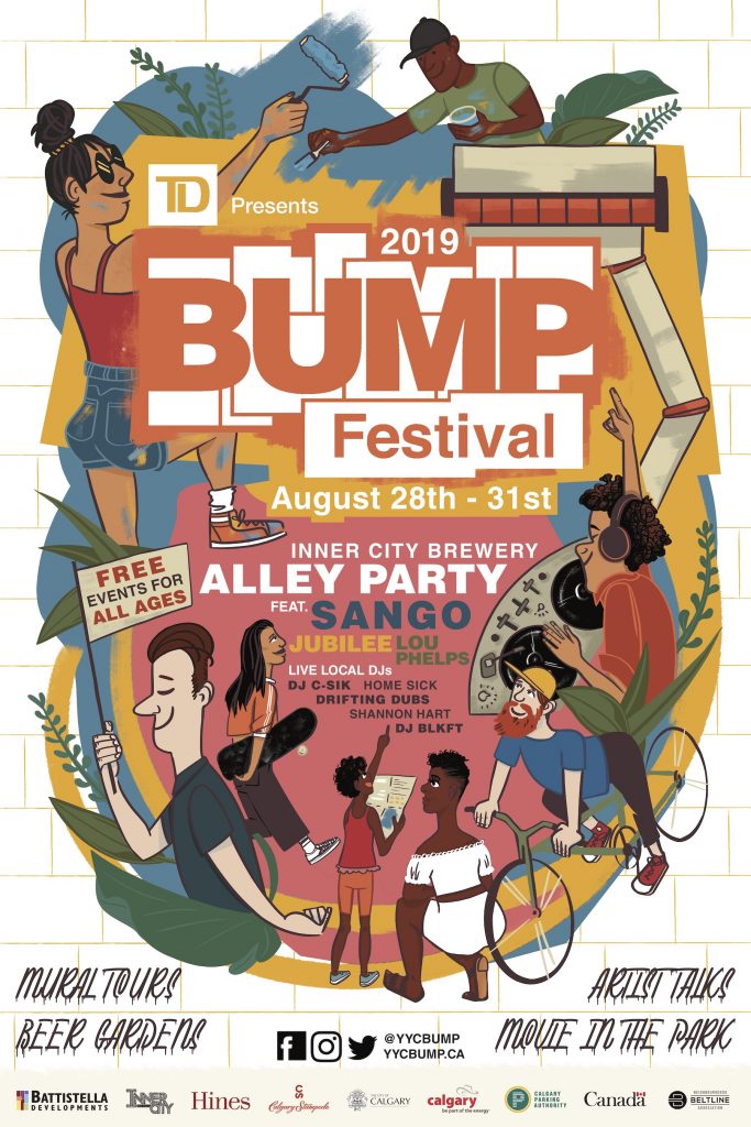 2019 BUMP Festival Alley Party featuring Sango, Jubilee, Lou Phelps and